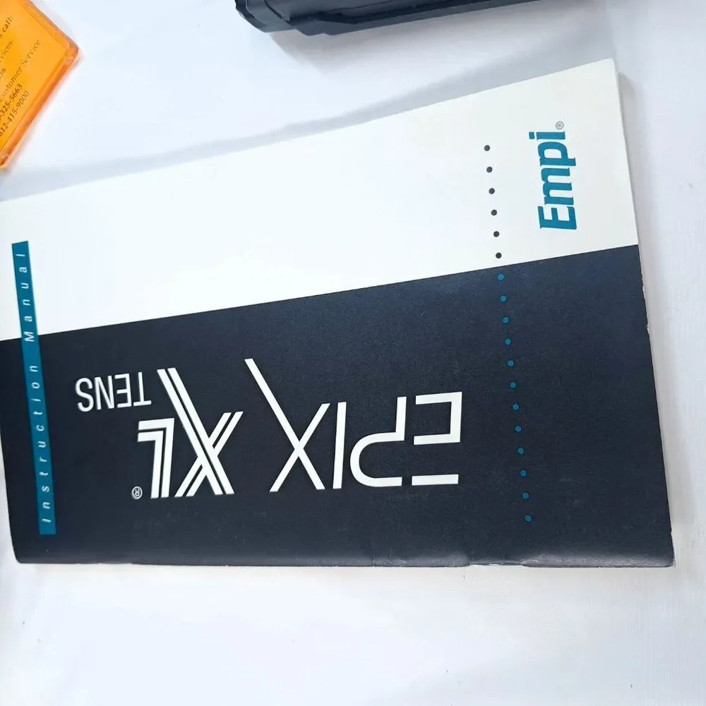Empi Epix XL TENS Pain Relief unit & manual & travel case pouch epic READ  ONLY‎